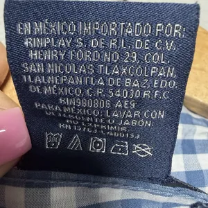 Polo Ralph Lauren Pajama Sleep Shirt Mens XL Blue Gingham Cotton Nightshirt Pony thumbnail 11