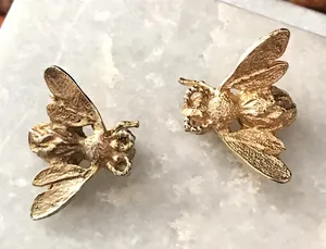 Insects Gold Tone Pin Brooch thumbnail 1
