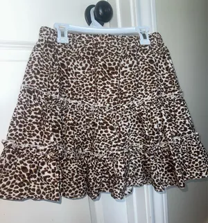 Shein Cheetah Print Skirt thumbnail 1