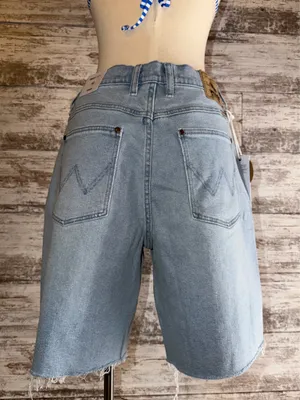 Wrangler Shorts Distressed Denim Cutoff Frances thumbnail 4