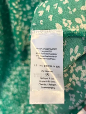 DKNY green and white floral dress size 10 thumbnail 8