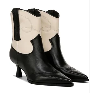 Circus NY by Sam Edelman Women's Olana Flower Size 8 Black/Vanilla Bean thumbnail 1