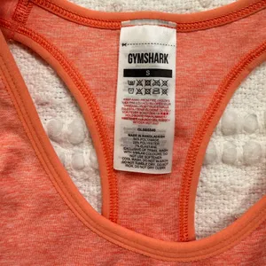 Gymshark Adapt Ombre Seamless Sports Bra Orange‎ Pink Racerback GLSB5546 Small thumbnail 3