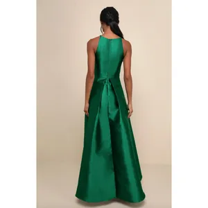 Lulus Broadway Show Emerald Green High-Low Gown Formal Glam Party XS NWT thumbnail 3