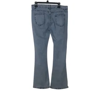 Light Wash Flared Women's Jeans Size XXL Mid Rise thumbnail 4