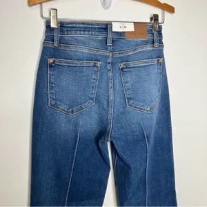 Judy Blue High Rise front seam cuffed straight leg jeans‎ size 26 thumbnail 9