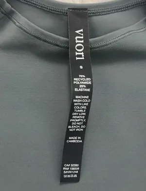 Vuori AllTheFeels Long Sleeve Mock Size Small thumbnail 6