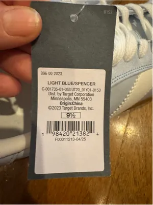 Women's Target Spencer Sneakers Light Blue White Size 9.5 thumbnail 6