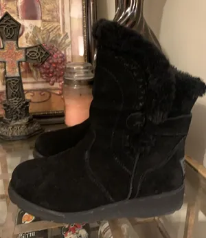 Skechers COPY - boots black size 7 thumbnail 1