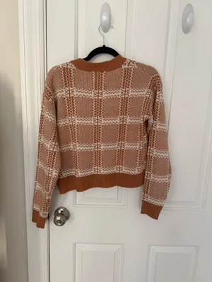 Princess Polly Orange Sweater Cropped thumbnail 2