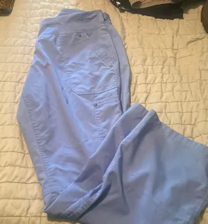 Purple Label Super soft lt blue scrub pants thumbnail 1