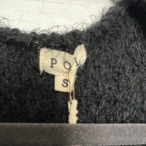POL Black Long Cardigan Duster Small Eyelash Knit Open Front Sweater thumbnail 3