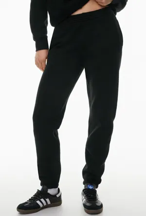 Aritzia Tna Cozy Fleece Perfect Sweatpant in Black thumbnail 1
