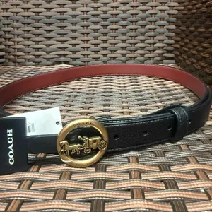 coach Horse And Carriage Buckle Belt f78181 size s m thumbnail 3