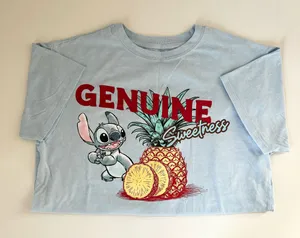 Disney Stitch Pineapple Oversized Tshirt  thumbnail 1
