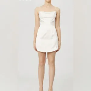 NWT Keepsake the label‎ Shine mini dress oyster white size extra small thumbnail 2