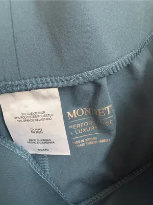 Mondetta Relaxed Straight Pants in Teal thumbnail 6
