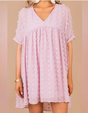 Listicle Babydoll Dress Pink Swing thumbnail 2