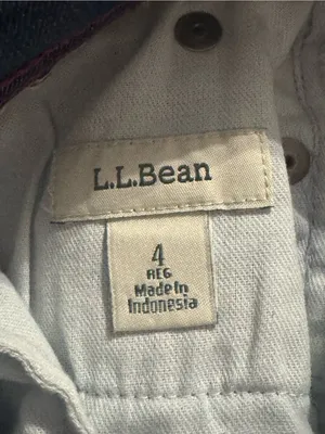 L.L. Bean Women's Dark Blue Skinny Jeans thumbnail 6
