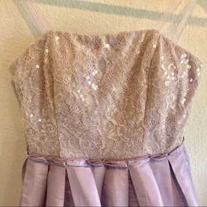 Gorgeous lavender party dress Size XS thumbnail 3