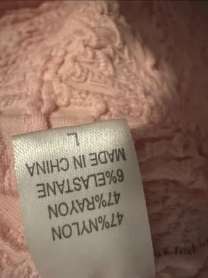 Soft Pink Textured Women’s Tank Top thumbnail 2