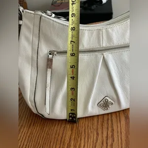 Simply Vera Wang Vintage Hobo Bag Color White Classic Y2K 90s thumbnail 6