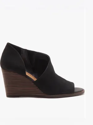New In Box Lucky Brand Jaxy Open Toe Wedge Sz 7.5 thumbnail 4