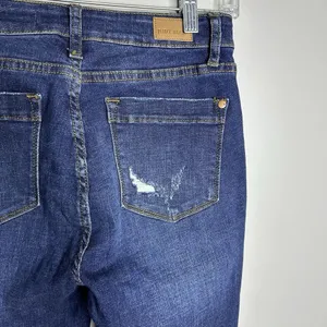 Women's Judy Blue Size 5/27‎ Skinny Fit Buttonfly Distressed Jeans Stretch thumbnail 5