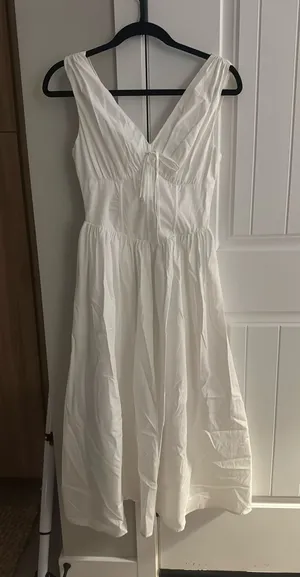 Moon River White maxi sundress thumbnail 1