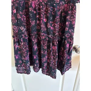 the Ulla Johnson Fawn Tiered Ruffle Cotton Mini Dress Size 10 thumbnail 3