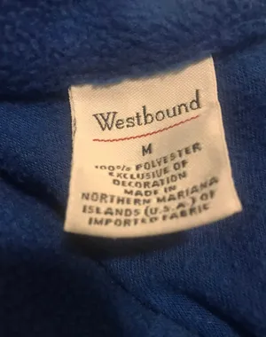 Westbound Christmas fleece vest thumbnail 3