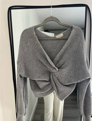 Sage The Label cropped sweater  thumbnail 3