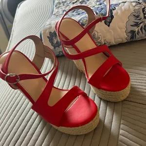 Red Wedges Size 5 thumbnail 1