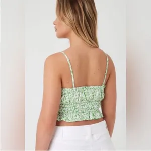 Garage Milena‎ Shirred Top small NWT thumbnail 2
