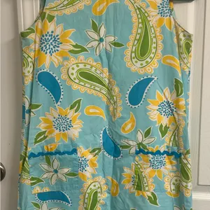 Lilly Pulitzer Floral Paisley Sleeveless Dress thumbnail 1