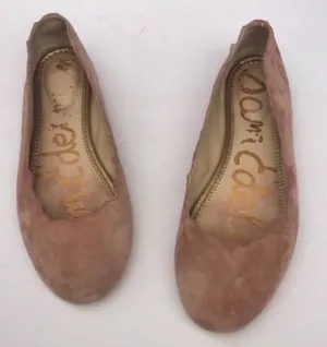 Sam‎ Edelman Pink Blush Scalloped Francis Flats thumbnail 1