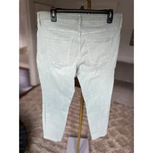 Universal Threads Mid-Rise Skinny Jeans Pale Aqua Sz 12/31S Pastel Preppy Classic thumbnail 3