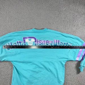 Disney Parks Walt Disney World‎ Spirit Jersey XS Turquoise Purple Long Sleeve thumbnail 8