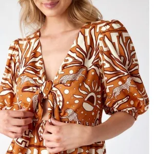CROSBY by Mollie Burch Serengeti Emmy dress size Small thumbnail 12