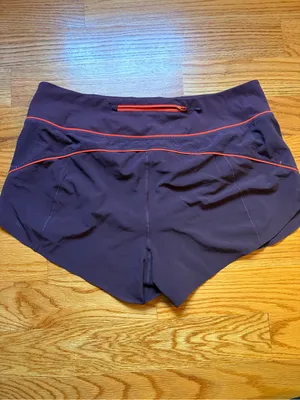 Athleta run with it purple shorts size large thumbnail 3