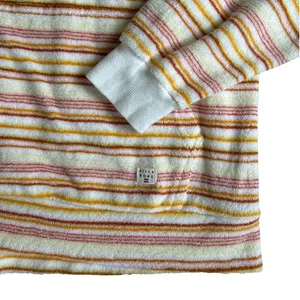 Billabng retro 90s 1/2 zip terry cotton relaxed fit sweatshirt size L thumbnail 5