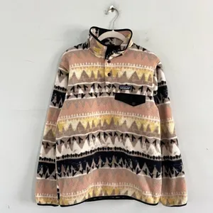 Patagonia Synchilla Snap-T Lightweight Fleece Bandicoot Marrow Pullover‎ Jacket thumbnail 2