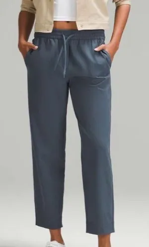 Lululemon Tapered-Leg Mid-Rise Pant 7/8 Length, Luxtreme, Iron Blue, Size Small thumbnail 1