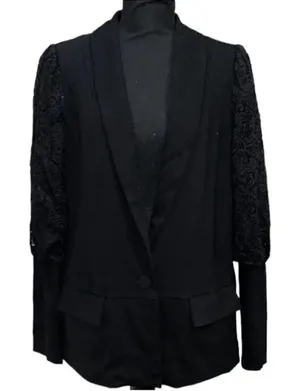 Supply & Demand Black Blazer (Size Medium) Black thumbnail 1