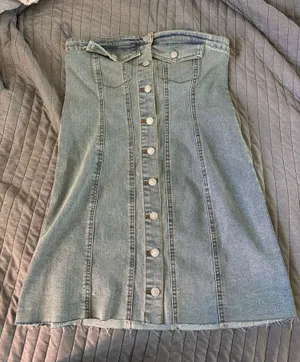 denim dress thumbnail 1