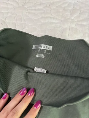 Forever 21 Green Leggings Workout thumbnail 3