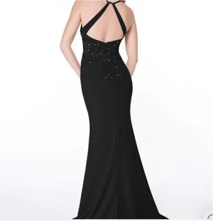 Azazie Dress Black Bridesmaid Prom thumbnail 5