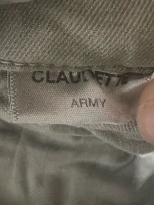 AMO Claudette Wide Leg Army Size 30 thumbnail 7