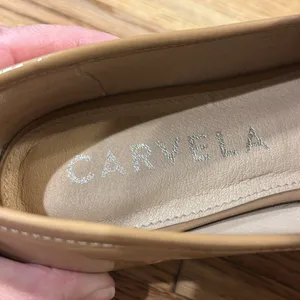 Carvela KURT GEIGER REBEL LOAFER BLUSH PATENT CHAIN size 36.5 US 6.5 thumbnail 6