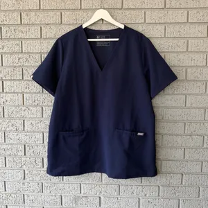 Figs Casma Three-Pocket Scrub Top Navy Blue Size XL thumbnail 3